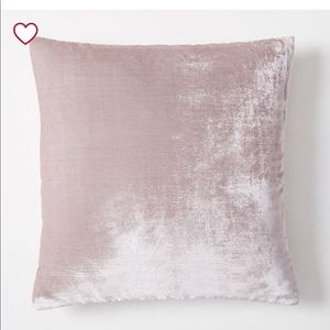 West elm velvet pillow cover NWT